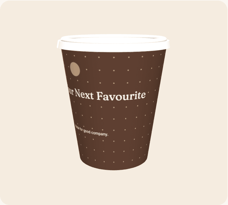 Illustrative core cup design: Meet Your Next Favourite